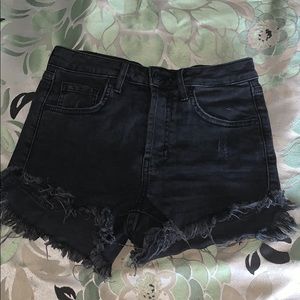 Black shorts